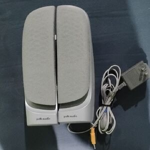 Gray External Speakers